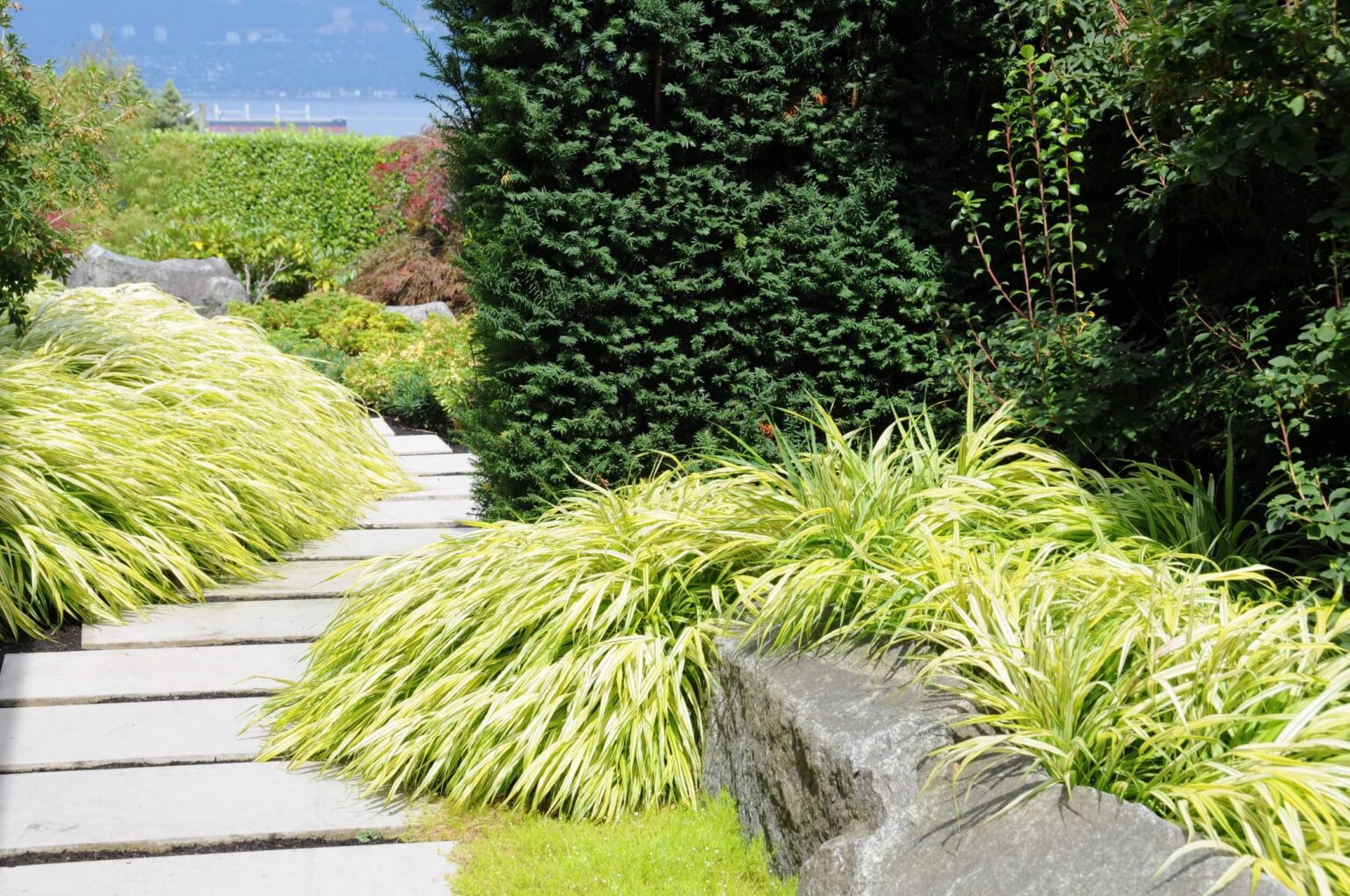 High end landscape construction by Fossil Landscape Construction in Vancouver BC featuring refined outdoor spaces, detailed craftsmanship and timeless design.