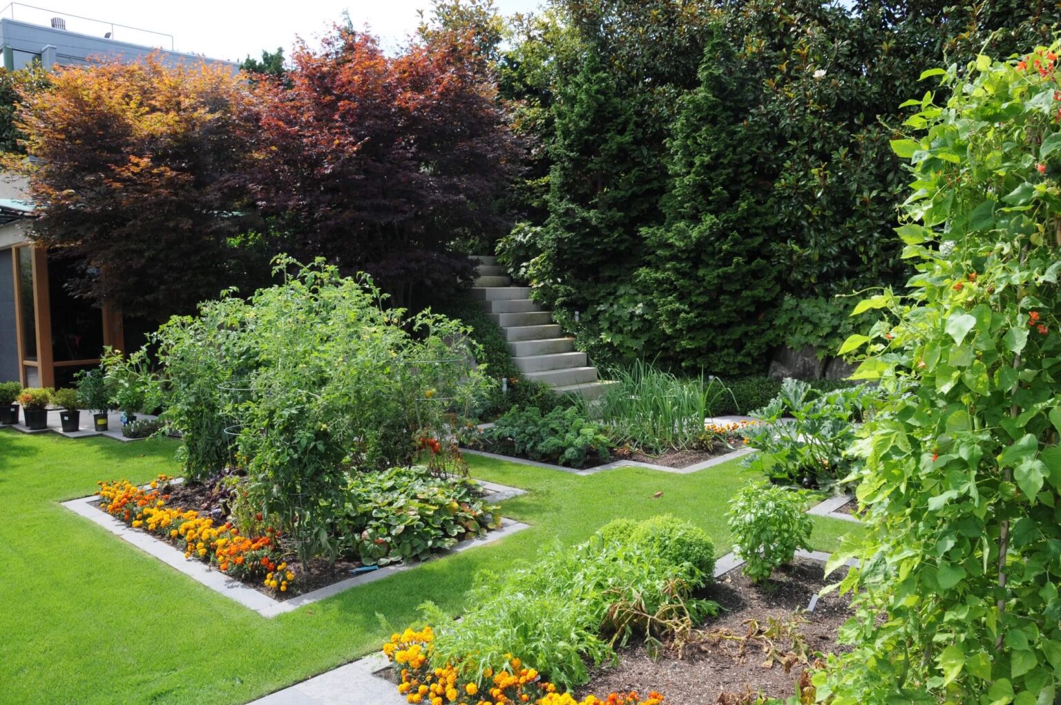 High end landscape construction by Fossil Landscape Construction in Vancouver BC featuring refined outdoor spaces, detailed craftsmanship and timeless design.