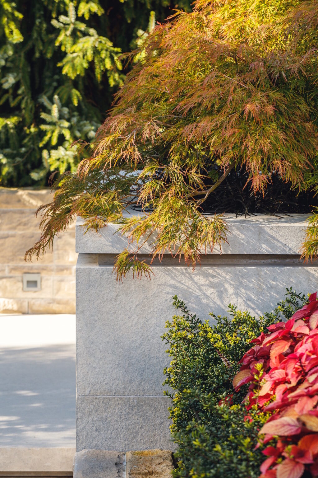 High end landscape construction by Fossil Landscape Construction in Vancouver BC featuring refined outdoor spaces, detailed craftsmanship and timeless design.
