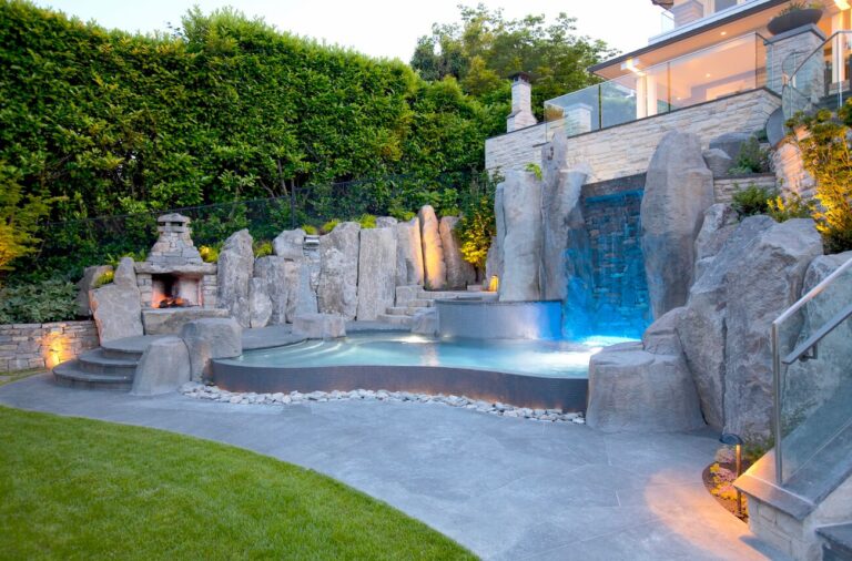 High end landscape construction by Fossil Landscape Construction in Vancouver BC featuring refined outdoor spaces, detailed craftsmanship and timeless design.