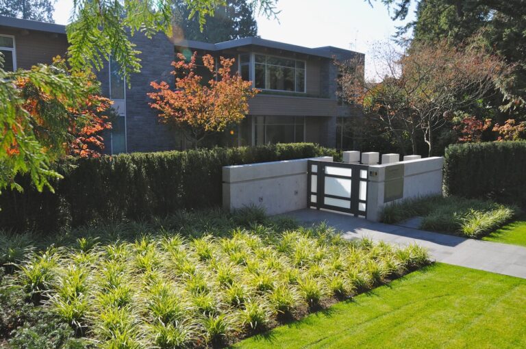 High end landscape construction by Fossil Landscape Construction in Vancouver BC featuring refined outdoor spaces, detailed craftsmanship and timeless design.