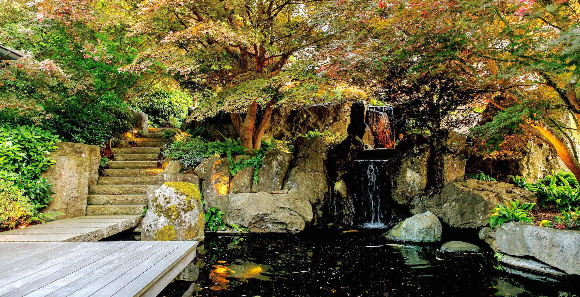 High end landscape construction by Fossil Landscape Construction in Vancouver BC featuring refined outdoor spaces, detailed craftsmanship and timeless design.